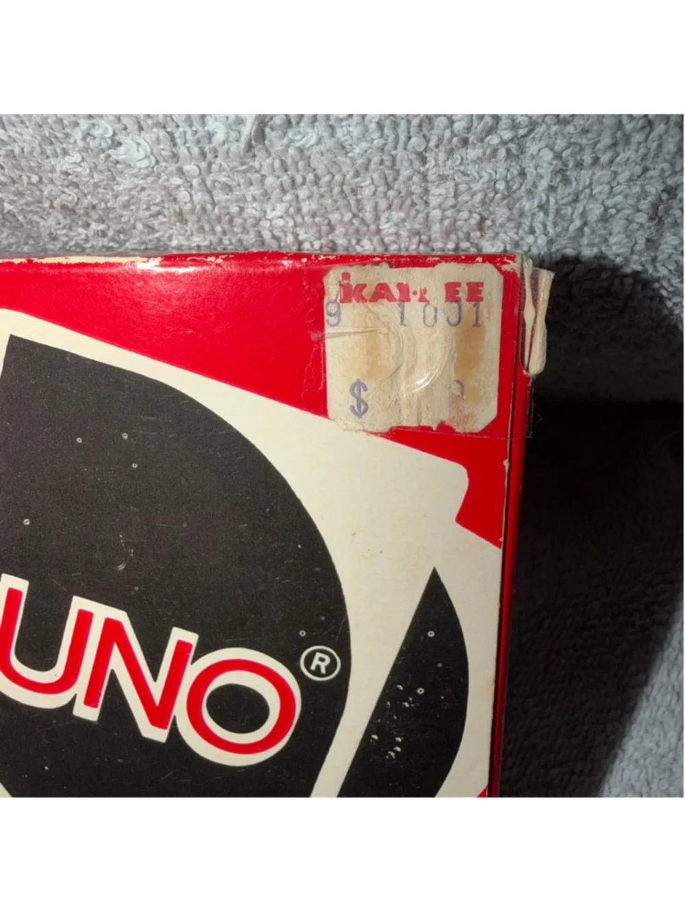 Vintage 1979 UNO Playing Cards Original Box w/Printed Instructions Complete